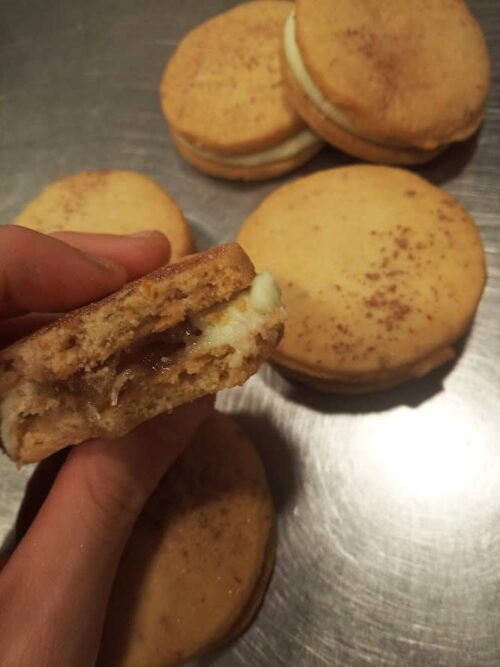 Galletas de queso azul