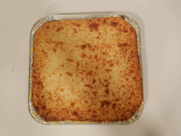 Lasaña de verduras (Opción Vegana)