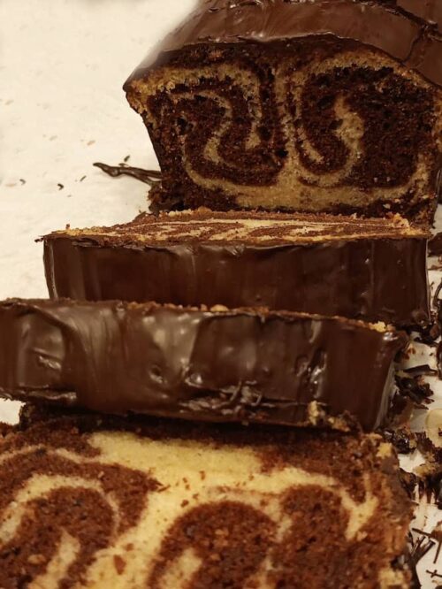 Zebra cake (VEGANO)