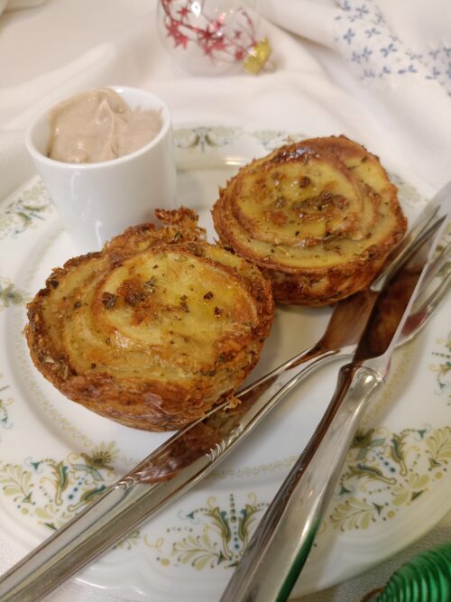 Entrante Nochevieja: Torres de patata (V)