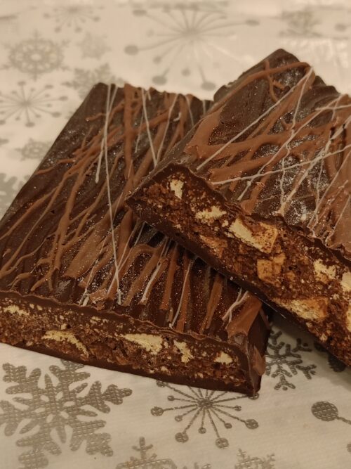 Turrón de galleta de canela y jengibre(v)