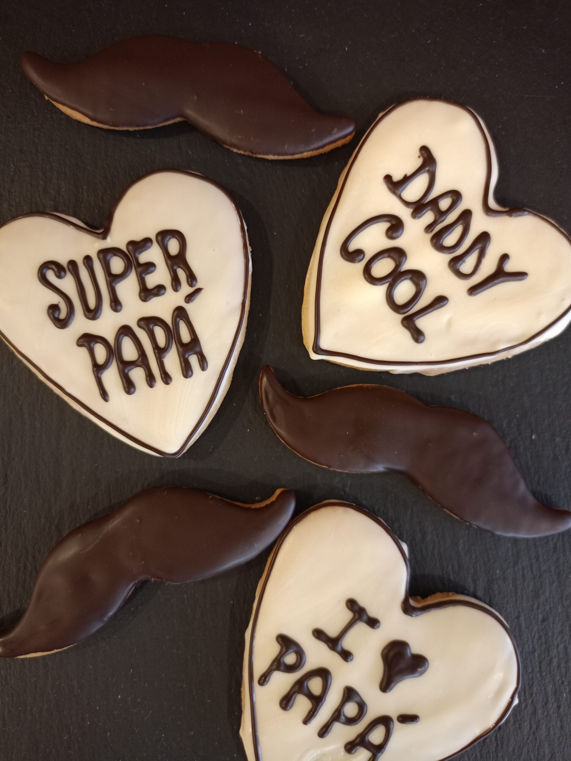 Galletas corazón papá - Imagen 2